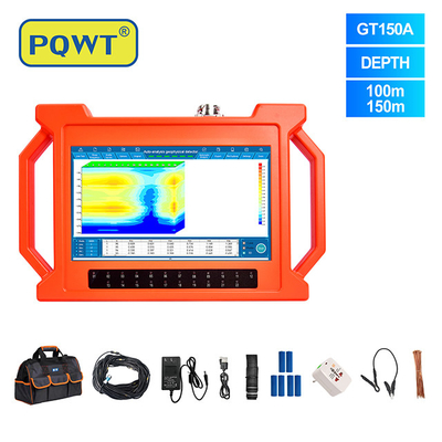 PQWT GT150Aの地質調査装置の再充電可能な地下水のファインダー