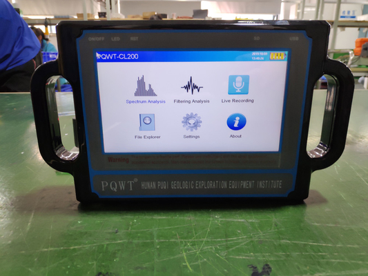 PQWT CL600の家のパイプラインのための地下の管の漏出探知器機械6m