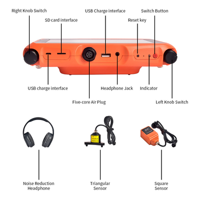Pqwt-L50 室内 50 センチメートルのパイプラインの水漏れ検出器