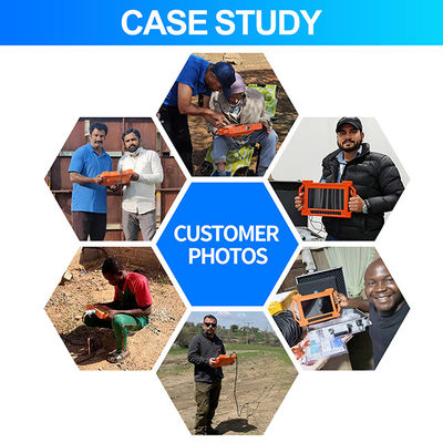 PQWT GT1000Aの地質調査装置の長期水探知器18チャネル