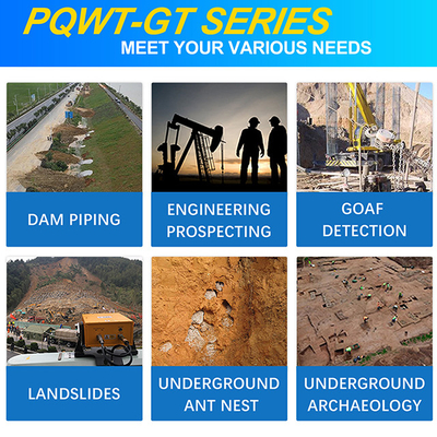 PQWT-GT2000A 地下深水井掘削 2000m 3D自動地図分析 素早く検出できる地下水探知器