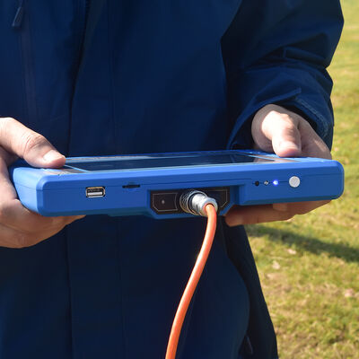 PQWT TC300 Underground Water Detector with 300m Depth LCD Touch Screen and Rechargeable Lithium Battery for Geophysical Survey