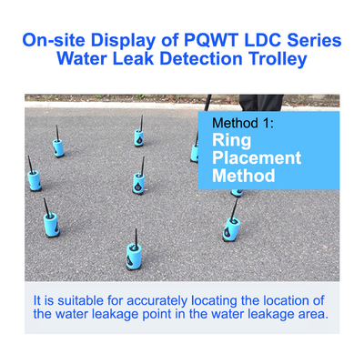 緊急用超音波水道漏れ検出器 トロッリー LDC 20M 深さ 9M 20KHz