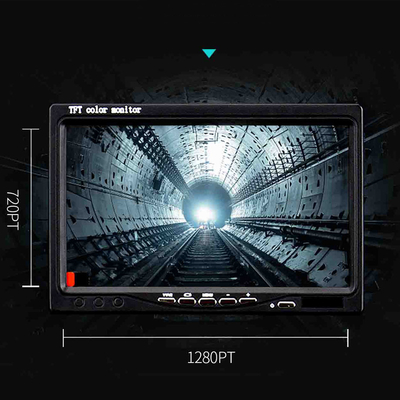 1080P 7インチの内視鏡の管の点検カメラ20M 25MMの頭部