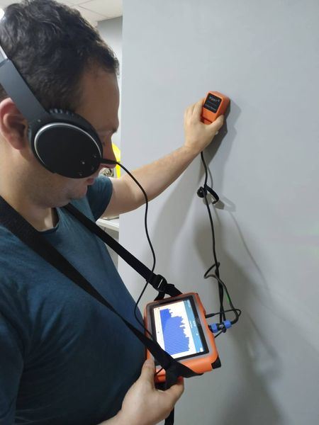 水漏れ検出器 Pqwt 水管漏れセンサー 約2W入力電源 6