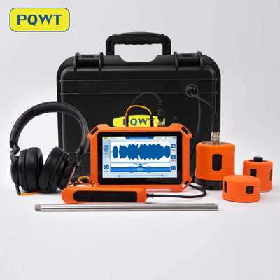 PQWT-125C AI音響分析とノイズフィルタリング機能を備えた漏水検知器、時間領域波形可視化による水道管の漏水調査