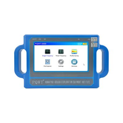 PQWT S300 反抗メーター 800x480 タッチスクリーン 0.001mV 正確度 9kg 重量 地下水検知