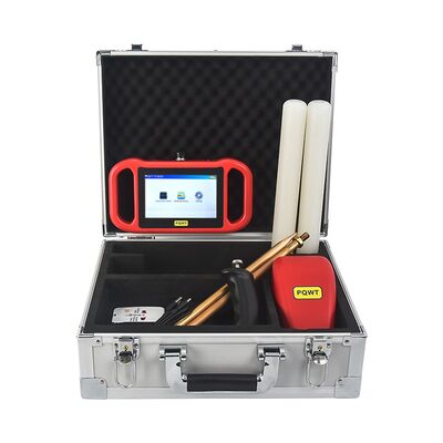 PQWT-TCMシリーズ ウォーターディテクター 150m/300m/500m 探知深度、LCDタッチスクリーン、地下水探査用充電式リチウム電池