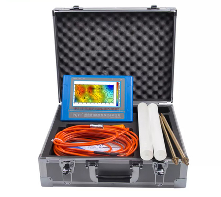 PQWT-TC500地球物理学水探知器力500メートルの4000mAh